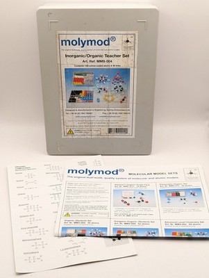 Molymod MMS-004 Anorganisch/Organisch Lehrerset Chemie Atome Lernhilfe Incom