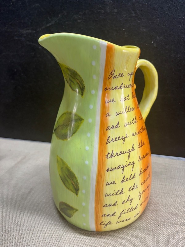 PITCHER FLAVIA WEEDN FAMILY TRUST SILVESTRI 10" X 5.5"