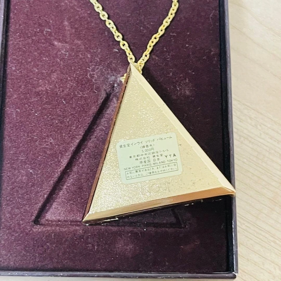 SHISEIDO lNOUl SOLID PARFUM Vintage Parfum Triangle Type Made in Japan - Bild 3 von 4