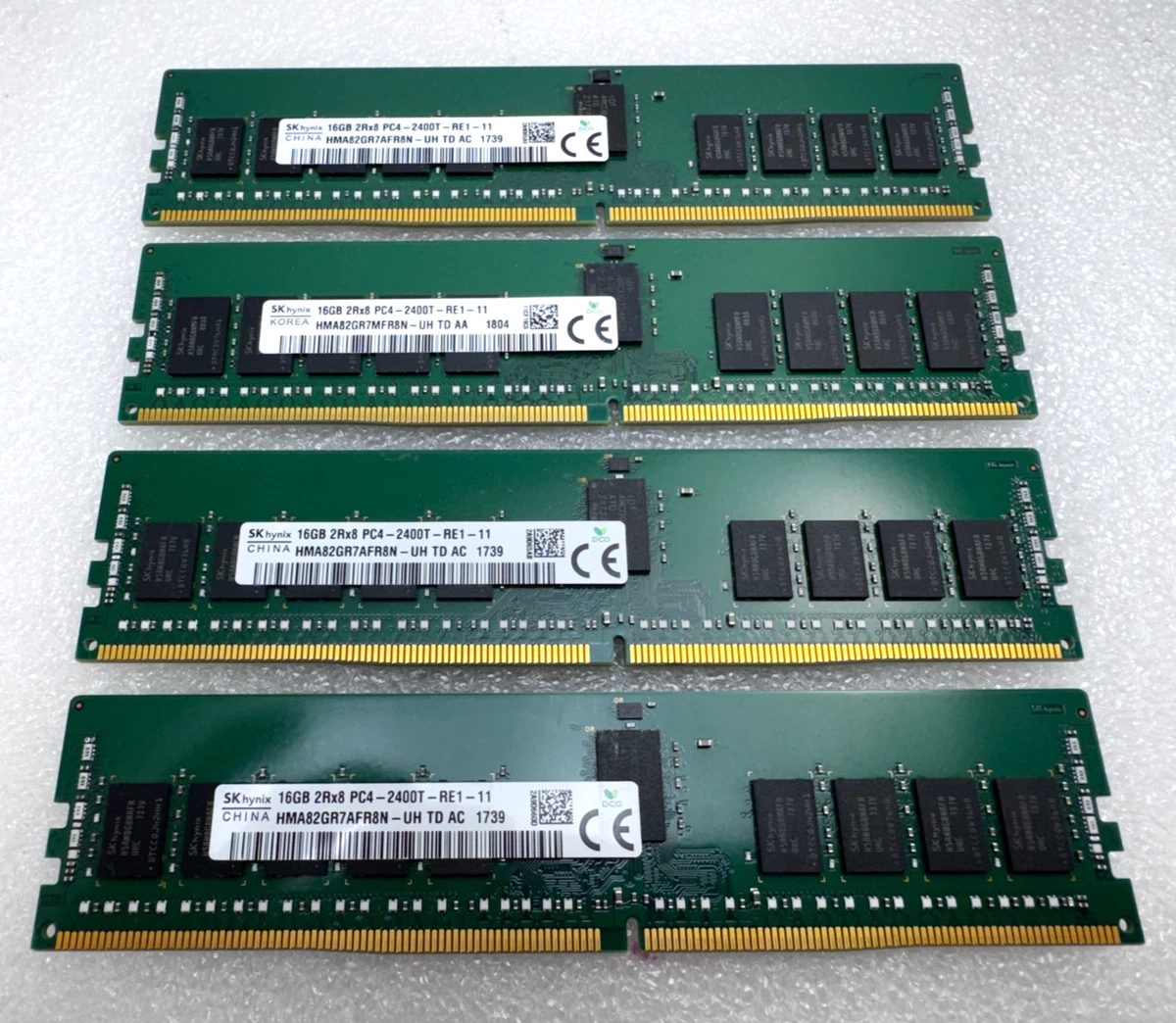 16 GB Capacity per Module DDR4 SDRAM Memory (RAM) 4 Modules for