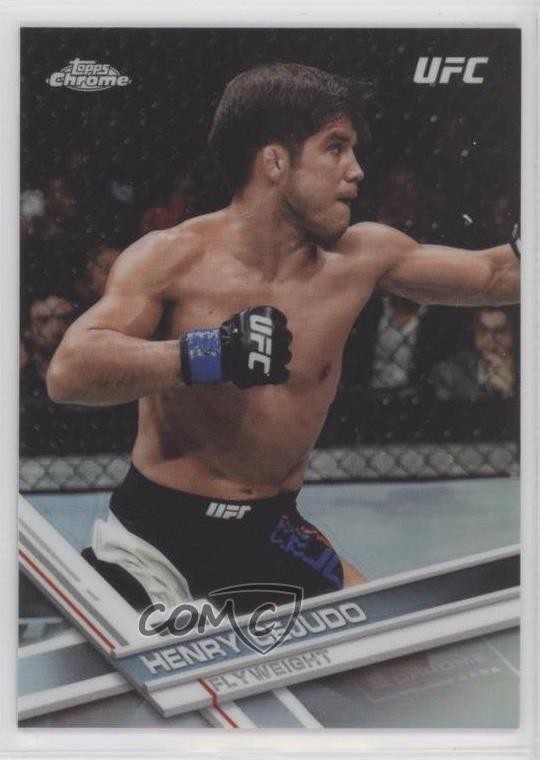 2017 Topps Chrome UFC Refractor Henry Cejudo #27 1qt