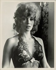 Undated Press Photo Nice Closeup of Actress Jill St. John in Gown