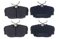 Bremsbelagsatz Scheibenbremse Denckermann B111442 FüR Landrover Range Rover 2 1
