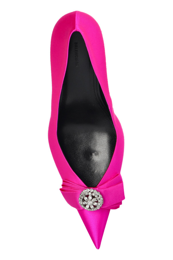 Balenciaga - Women - Heeled shoes ‘Avenue’ - Pink thumbnail 6