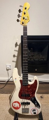 Brandneu Sonderanfertigung komplette Replik Floh Jazz Bass. Siehe Beschreibung.