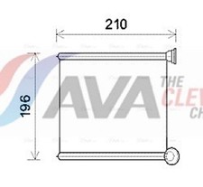 Wärmetauscher Innenraumheizung ** CLEVER FIT ** AVA Clever Choice AIA6385 für VW