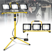 Luz LED de Trabajo 21000LM con 3 Cabezales e Interruptores Individuales