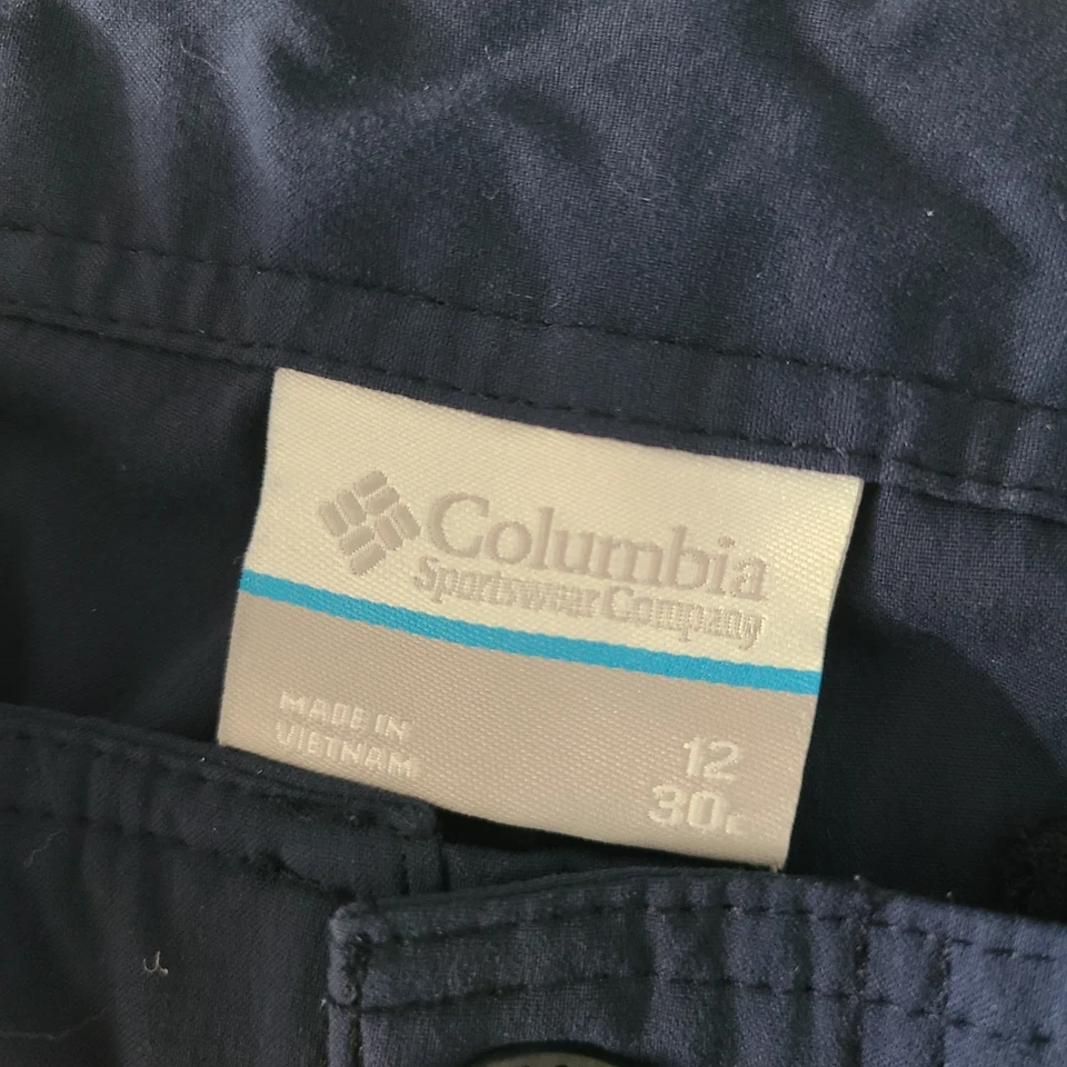 Pantalones cargo para mujer Columbia Performance Fishing Gear Columbia PFG talla 12 L30/A2 Foto 4 de 4