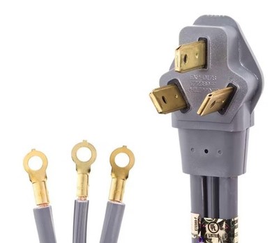 4 ft. 50 Amp 3-Prong Range Cord