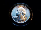 SILVER BU QUARTERS LOT OF (5) 54P, 57P, 63D, 64P, 64D