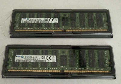 SAMSUNG 16GB (1X16GB) 2RX4 PC4-2133P-RA0 DDR4 M393A2G40DB0-CPB Server Memory - Image 1 of 2