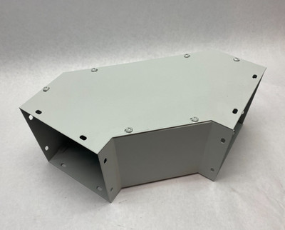 Hoffman F66G90SE nVent Wireway Elbow Sweep 6'' x 6'' 90-Deg PAINTED WHITE