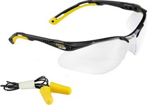 ANSI Z87.1 Certified Safety Glasses - Anti-Fog Clear Lens, Anti-Scratch