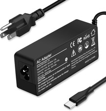 Universal 100W USB-C Laptop Charger for Lenovo,Acer,Dell,Asus,Mac Book Black