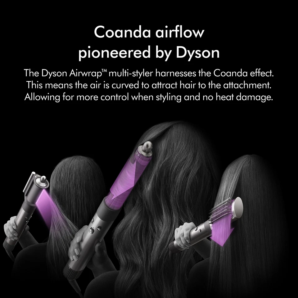 Dyson HS05 Airwrap Styler (Long) | Nickel/Copper l Refurbished - Image 3 of 4
