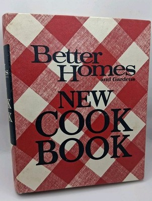 Better Homes & Gardens New Cook Book 1968 1st Edition! 5 Ring Spiral Unmarked HC