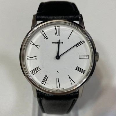 not  Seiko Working Model 2220 0430 Manual Winding Wristwatch SEIKO White Dial M