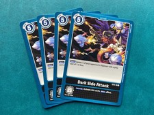 Dark Side Attack ST5-16 Playset Starter Deck Machine Black Digimon Card Game x4