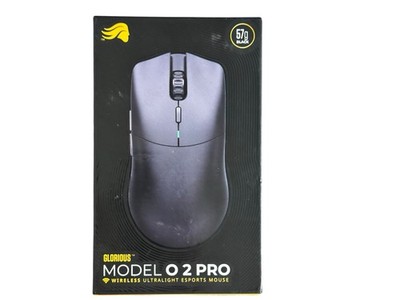 Glorious Model O 2 Pro Wireless Gaming Mouse 1KHz Black Open Box - No DONGLE