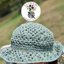 Berretto Donna Lavorato All'uncinetto - Morbido In Acrilico Per Autunno, Primavera E Inverno - 4 Bottoni - Foto 2