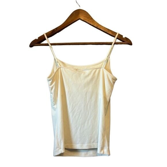 EXPRESS Cream Basic Spaghetti Strap Camisole Tank… - image 4