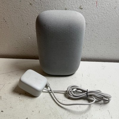 Google Nest Audio Model GXCA6 Chalk White Gray Voice Assistant Smart Speaker