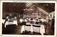 Postcard CAMPGROUND SCENE Somerset Maine ME o/10 AM1359