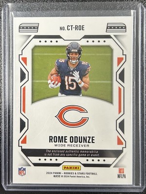 2024 Panini Rookies & Stars - Cross Training Rome Odunze #CT-ROE