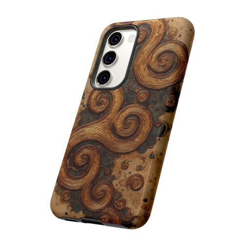 For iPhone | Samsung Galaxy | Pixel Phone Case - Ancient Spiral Aged Parchment - 第 187/239 張圖片