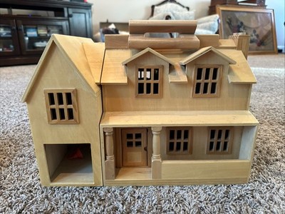 Melissa & Doug Fold Go Wooden Dollhouse 786 With 12Pcs Of FurnitureBABY EINSTEIN