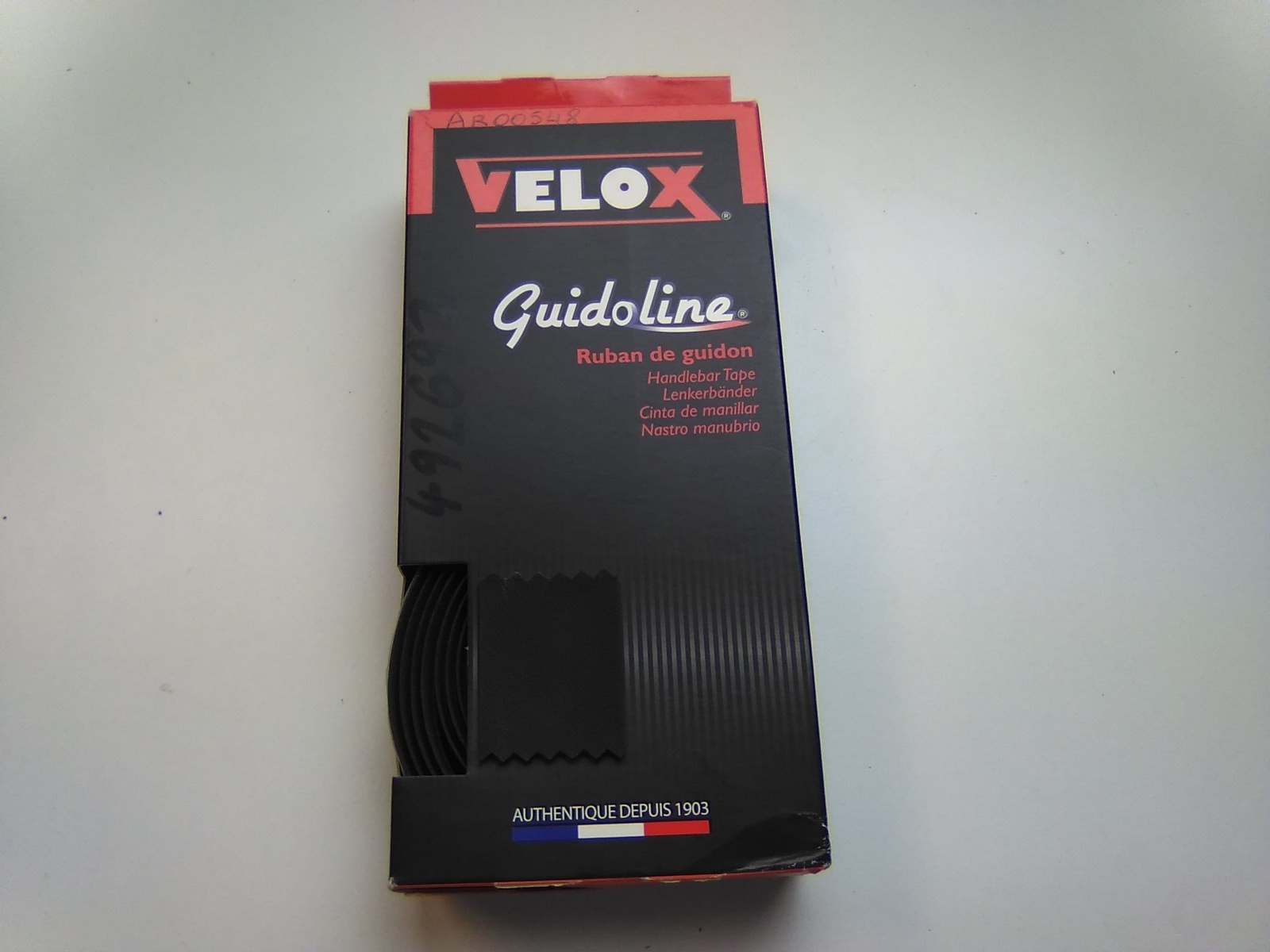 Velox Unisex Noir Ruban De Cintre Classique Grip - Image 2