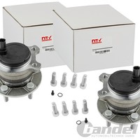 2X Nty RADLAGER-SATZ Hinten Beidseitig Passend FÜR Ford C-MAX Grand Links+Rechts