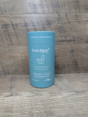 Krazy Klean Toilet Tank Treatment Zero Chemical Hard Water Stain Preventer