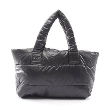Chanel Cococoonmm Nylon Tote Bag Women Black One Size