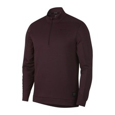 Nike Pullover Men's Golf Therma 1/4 Zip Active Golfer 932350-652 Maroon