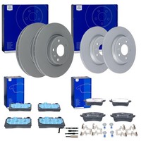 ATE Bremsscheiben + Ceramic BelÄGe Vorne+Hinten Passend FüR Audi Q5 8R
