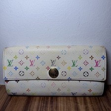 Louis Vuitton Murakami Multicolor Monogram Sarah Wallet READ