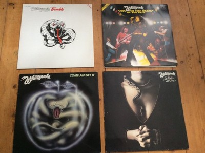 Whitesnake [4 LP Vinyl] Trouble + Slide it in + Come an' get it + Live in the He