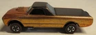 VINTAGE 1967 HOT WHEELS CUSTOM FLEETSIDE ORANGE COPPER METALLIC Loose Truck Car