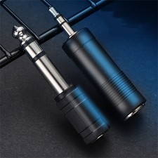 6 35mm Male to 3 5mm Female Stereo Audio Adapter Essential for Audio Equipment