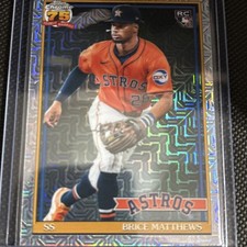 2026 Topps Series 1 Brice Matthews Silver Holo Pack Foil 1991 Topps 75th 🔥🔥