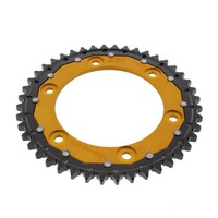 Kettenrad Alu Gold 44-ZäHne 530-Teilung FüR Honda CBR 1000 S Fireblade SP 14-16