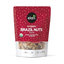 Organic Raw Brazil Nuts Whole No Shell Non-gmo Vegan Gluten-free Kosher 6.5oz
