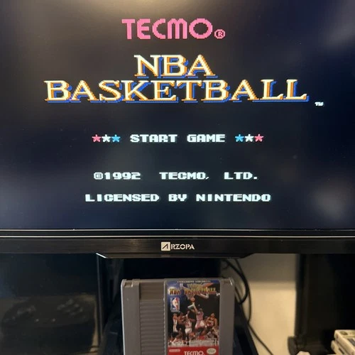 Tecmo NBA Basketball (Nintendo Entertainment System)