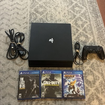 PlayStation 4 PS4 Pro 1TB Console Game Lot Bundle Tested Working