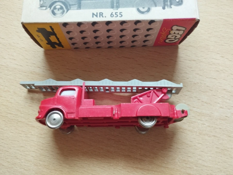 LEGO 655 1:87 Mercedes Fire Truck H0 1:87 Vehicles Vintage Retro BOX OVP 1 : 87 - Bild 2 von 4