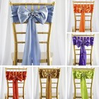 250 Wholesale Lot Satin Chair Sashes Ties Bows Wedding Party Decorations Sale