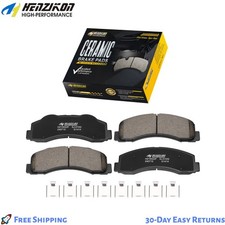 Front Ceramic Brake Pads For 2010-2020 Ford F...