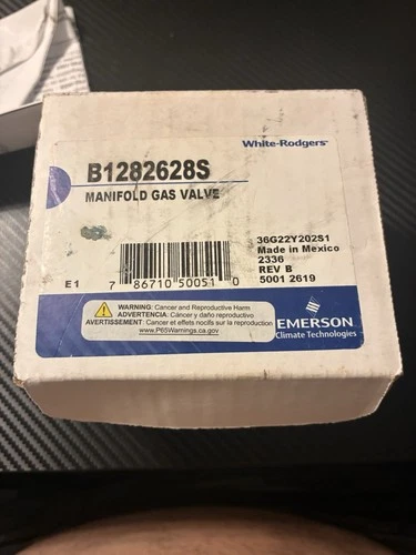 White-Rodgers B1282628S Furnace Gas Valve NEW