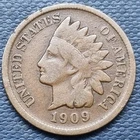 1909 S Indian Head Cent 1c San Francisco KEY DATE #102715